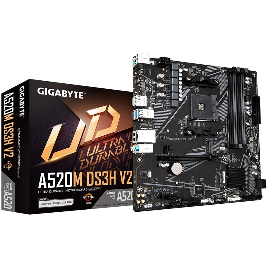 Motherboard Gigabyte A520M DS3H V2 - AM4