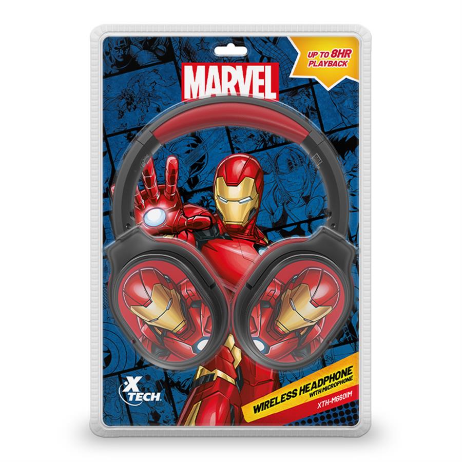 Auricular XTECH Wireless - Marvel Avengers Iron Man JL V5.0 (XTM-M660IM)