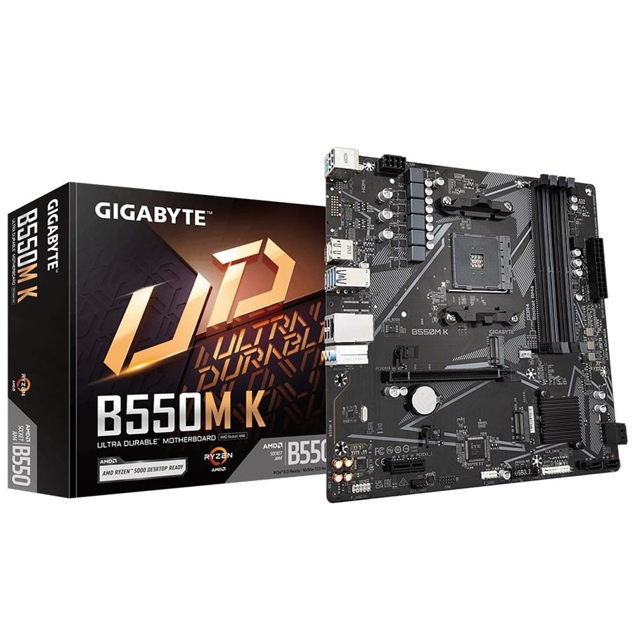 Motherboard Gigabyte B550M-K - AM4 AMD