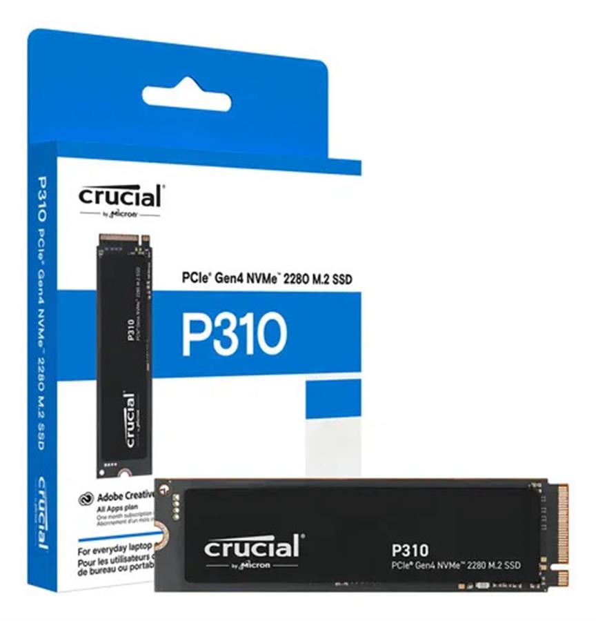 Disco Solido 1 TB SSD Crucial M.2 NVME 2280 P310 7100Mb/S