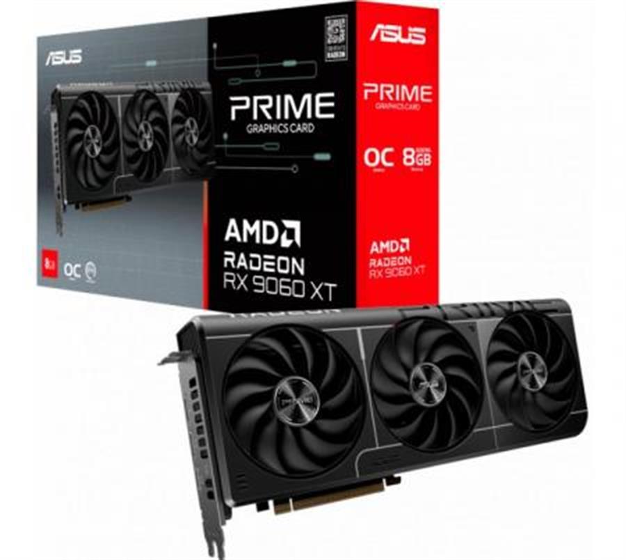 Placa de video RX 9060 XT Asus Prime OC 8GB