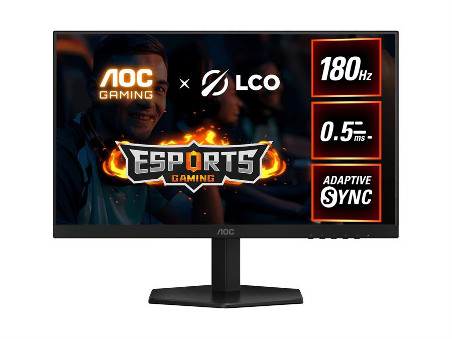 Monitor Gamer AOC 24" 180 HZ, Fast IPS, Full HD, HDR10, 1 ms - (24G42E)