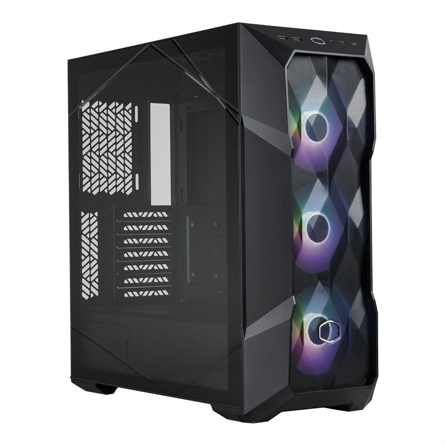 Gabinete Cooler Master TD500 Mesh V2 X3 Fan ARGB Black - ATX