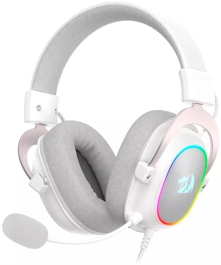 Auricular Redragon H510 Zeus X RGB White - C/Microfono