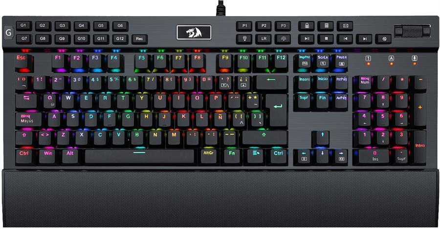 Teclado Redragon K550 RGB Yama Black - Purple Switch