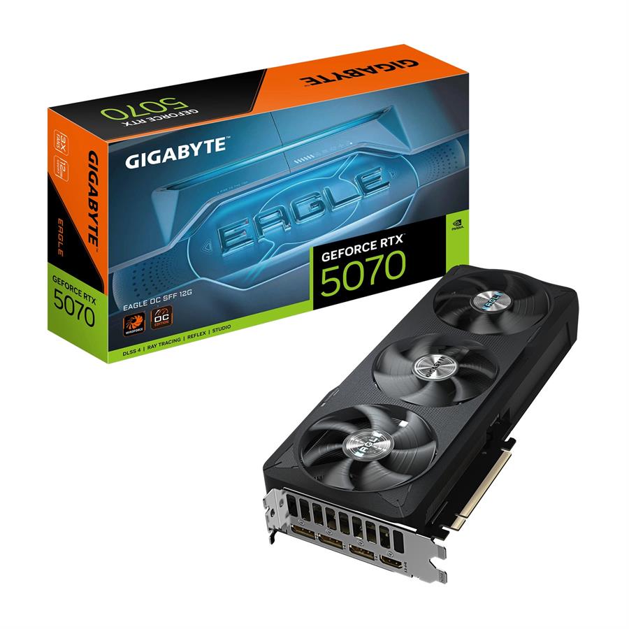 Placa de Video RTX 5070 Gigabyte Eagle OC SFF 12 GB