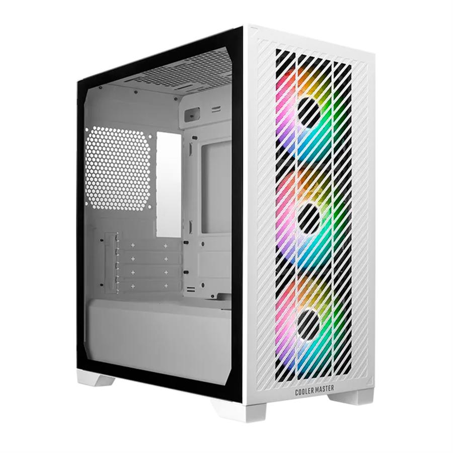 Gabinete Cooler Master Elite 301 White - Mini Tower