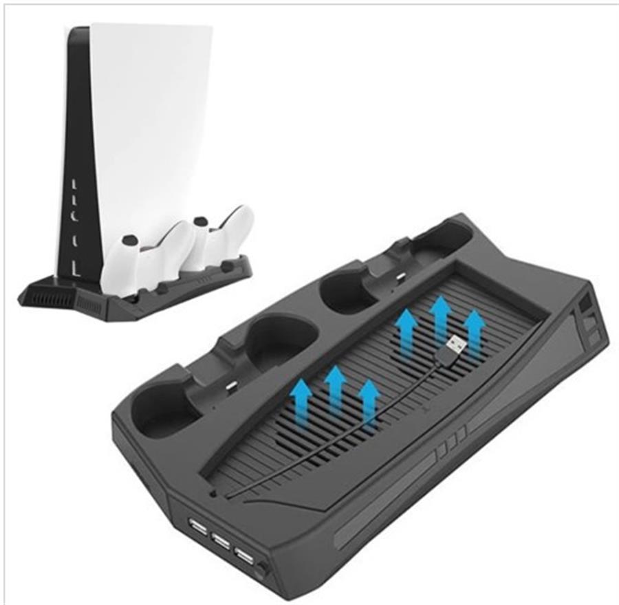Estación de carga con Fan Cooler para PS5