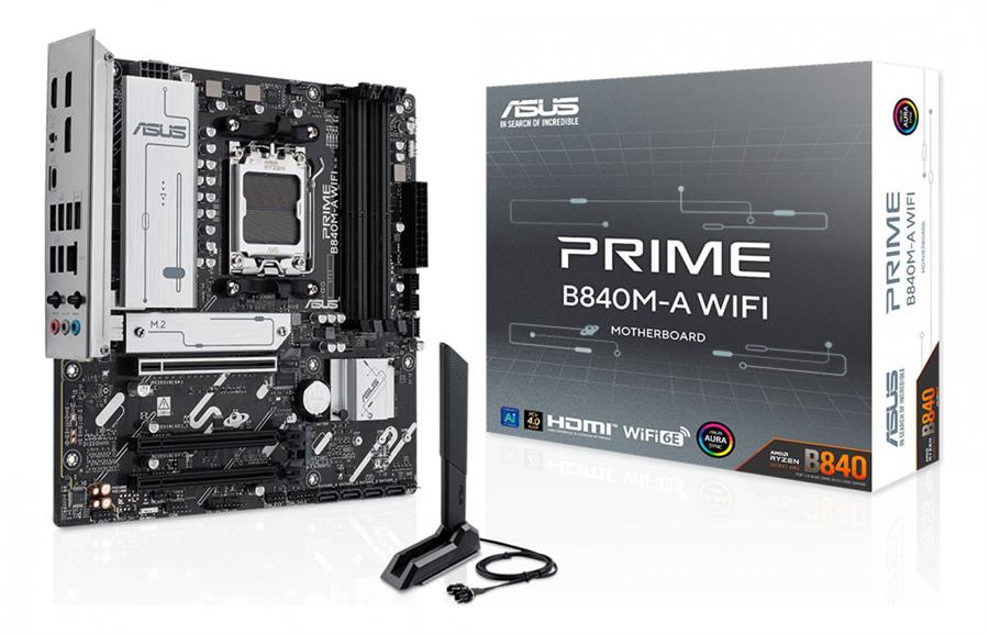 Motherboard ASUS PRIME B840M-A WIFI AM5 DDR5
