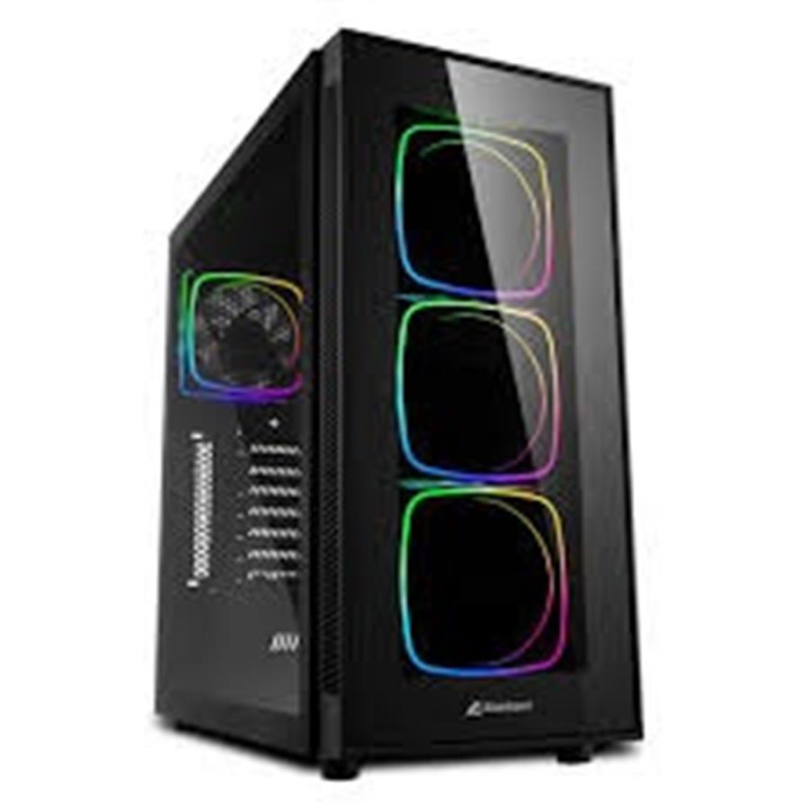 Gabinete Sharkoon TG6 RGB Black - C/4 COOLERS