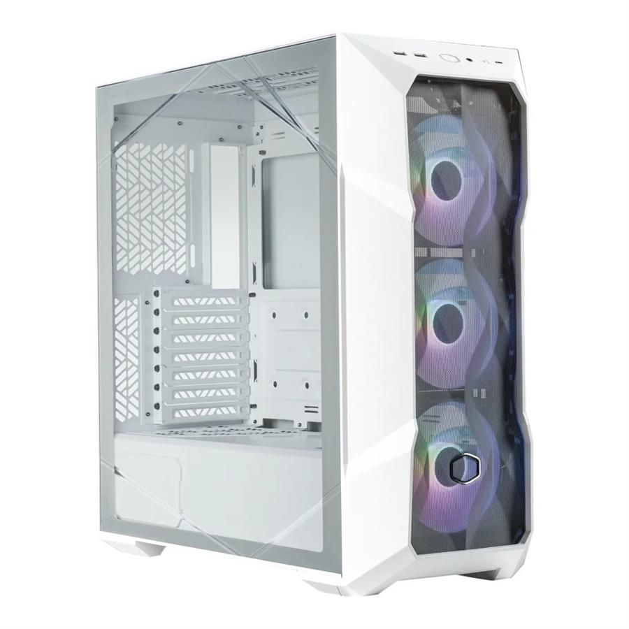 Gabinete Cooler Master TD500 Mesh V2 White X3 Fan ARGB - ATX