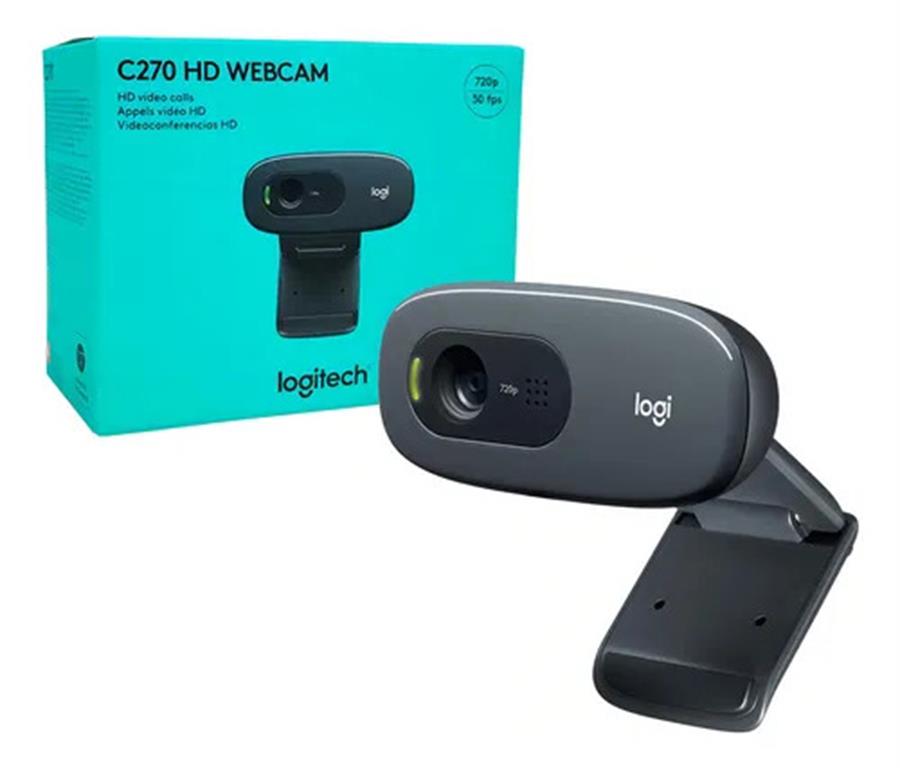 Camara Web LOGITECH C270 HD BLACK