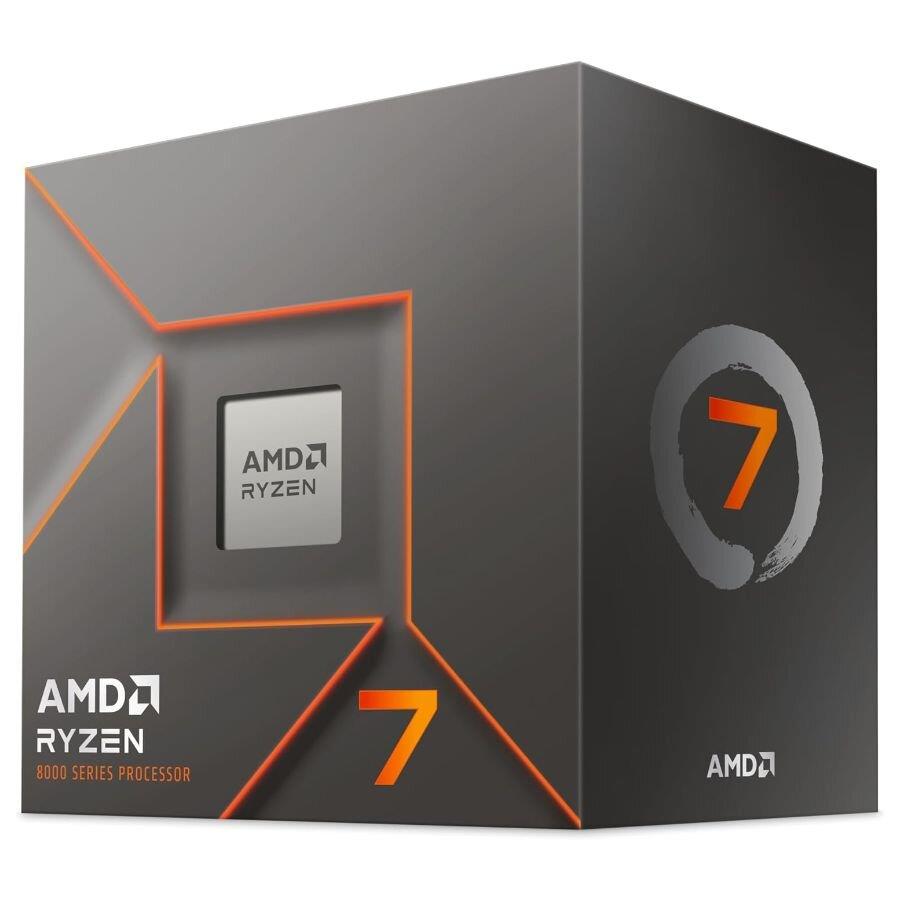 Procesador AMD Ryzen 7 8700F AM5 - S/VIDEO C/COOLER