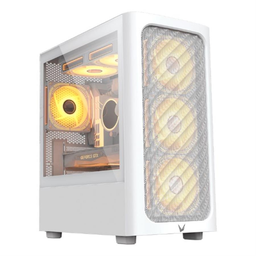 Gabinete Gamer Formula V Air Mesh G3 White mATX (1 FAN)