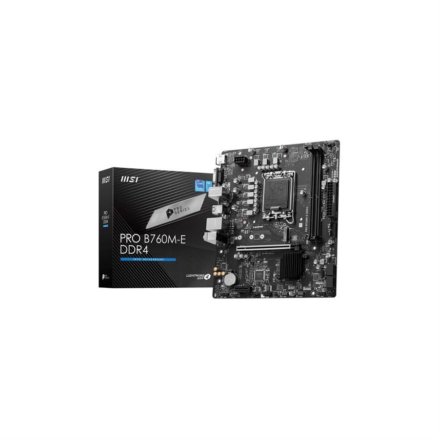 Motherboard MSI PRO B760M-E DDR4 (LGA1700)