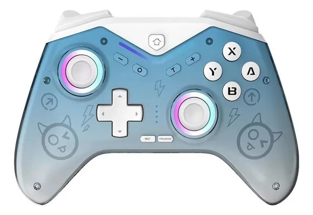 Joystick Gamer Variic CM-619 RGB Bluetooth USB-C - PC, Switch