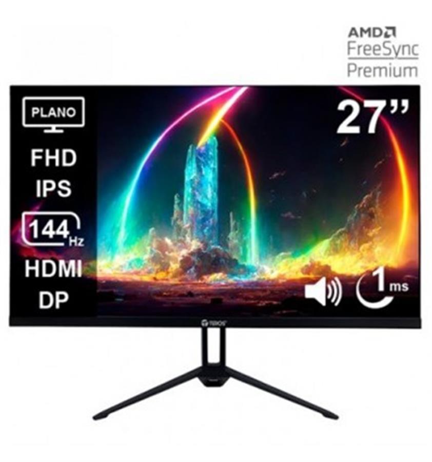 Monitor Teros TE-2714S Gaming 27" Plano IPS FHD 1MS Freesync
